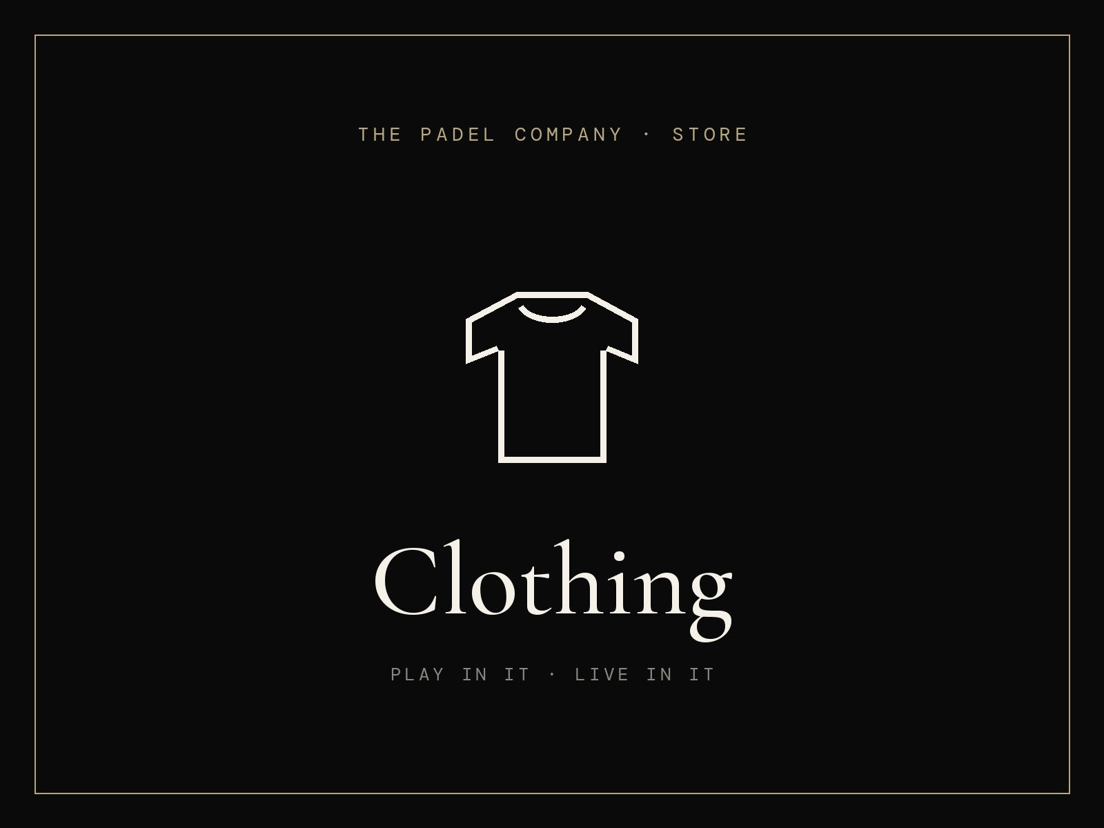 Padel Clothing