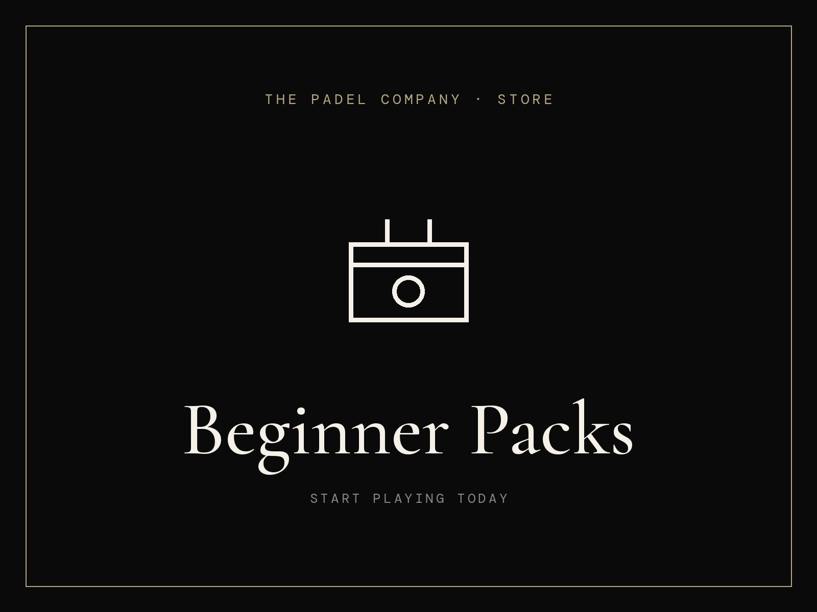 Beginner Packs