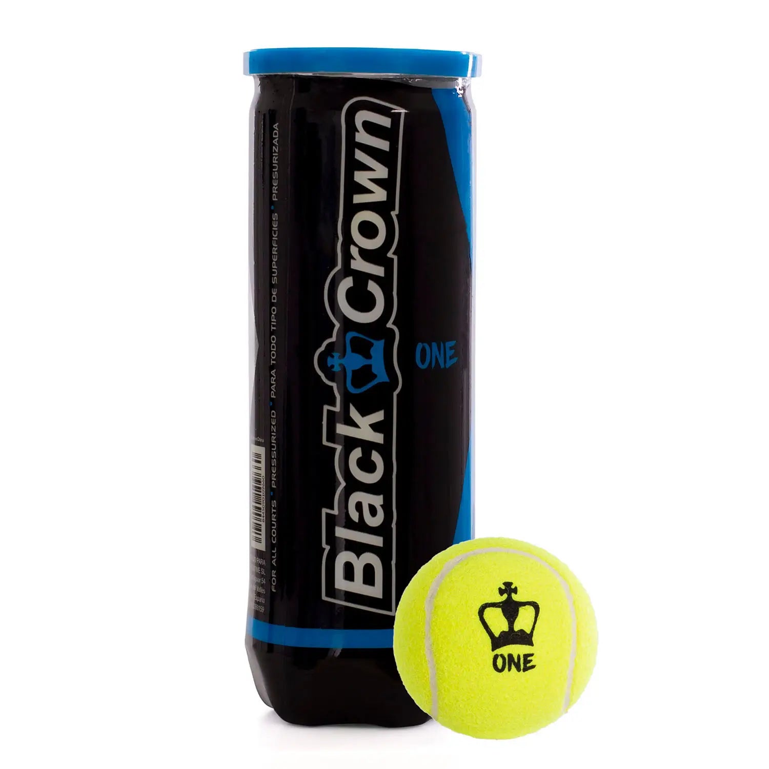 Black Crown One Ball tube of 3