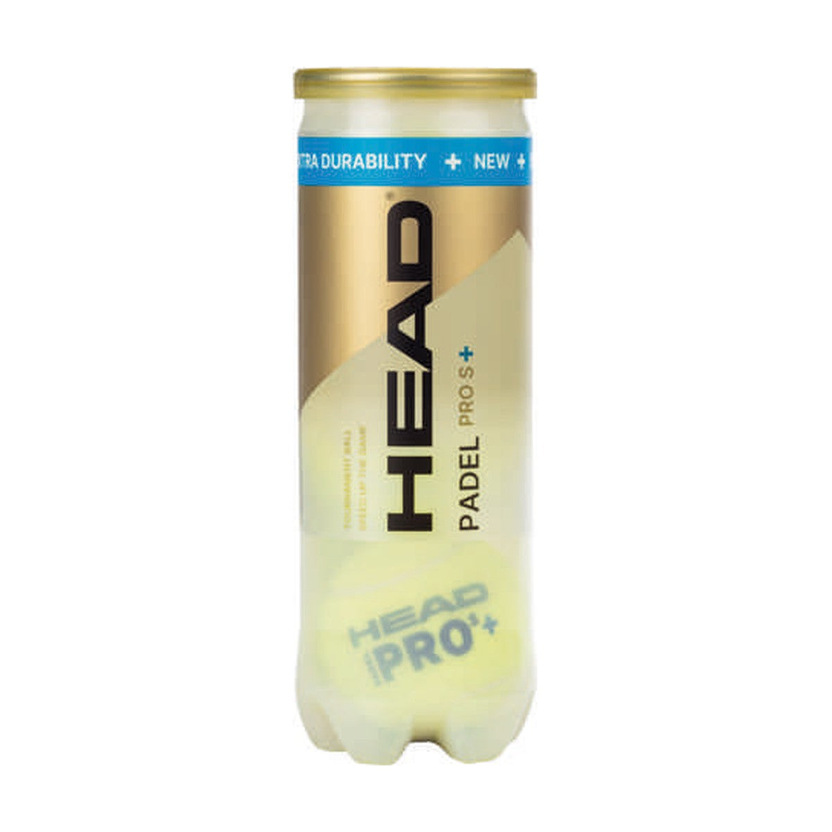 HEAD Padel Pro S+ balls can