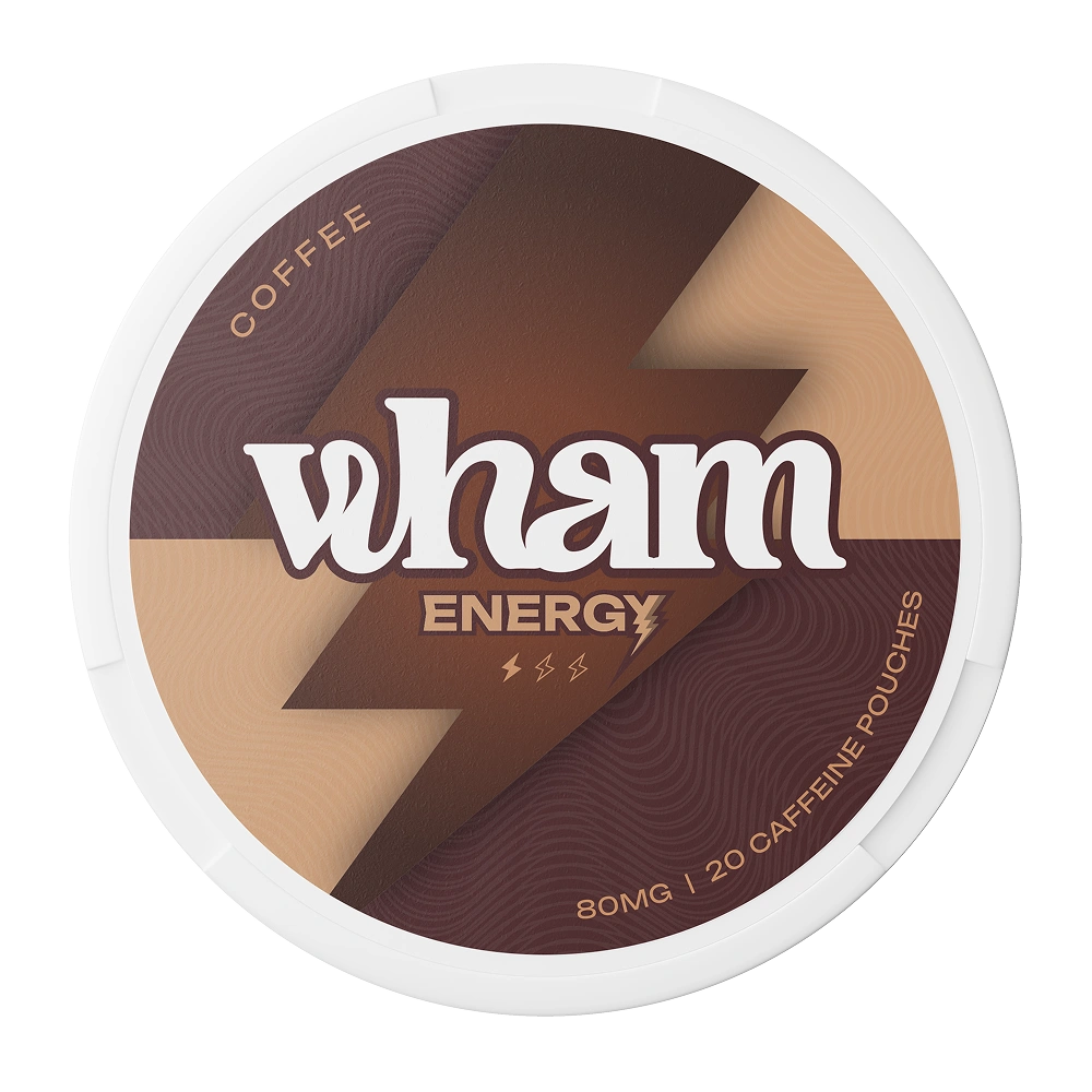 Wham Energy Caffeine Pouches - Coffee Flavour 100mg