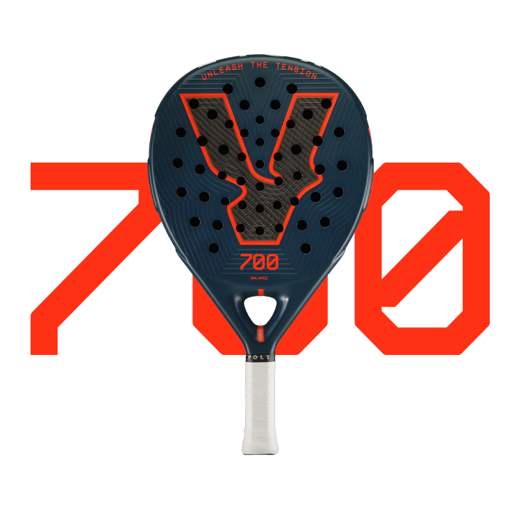 VOLT 700 padel racket front view