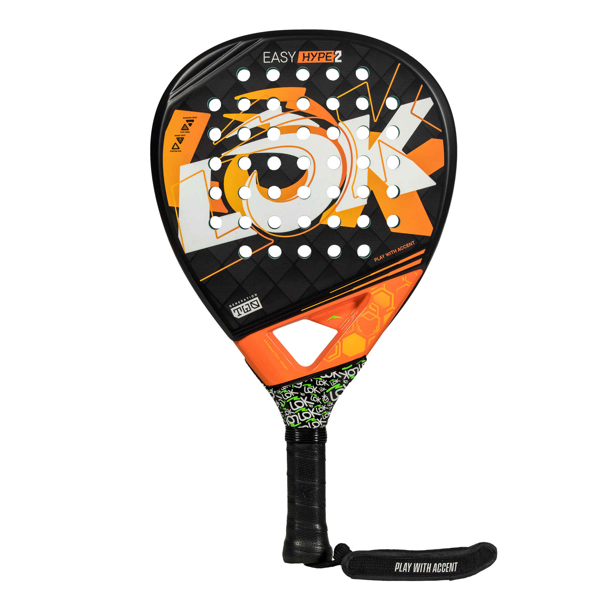 LOK Easy Hype Gen 2 padel racket
