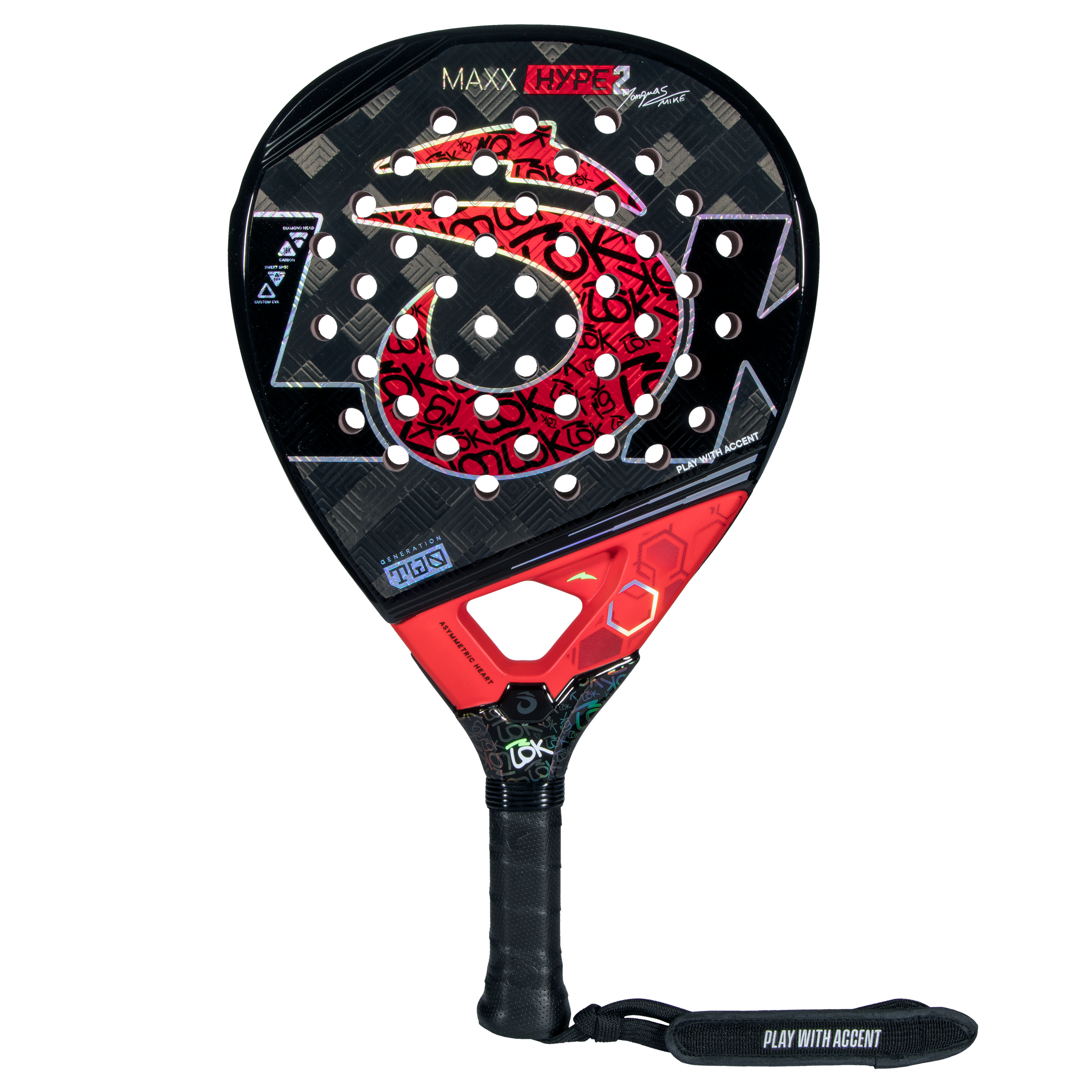 LOK Maxx Hype Gen 2 padel racket