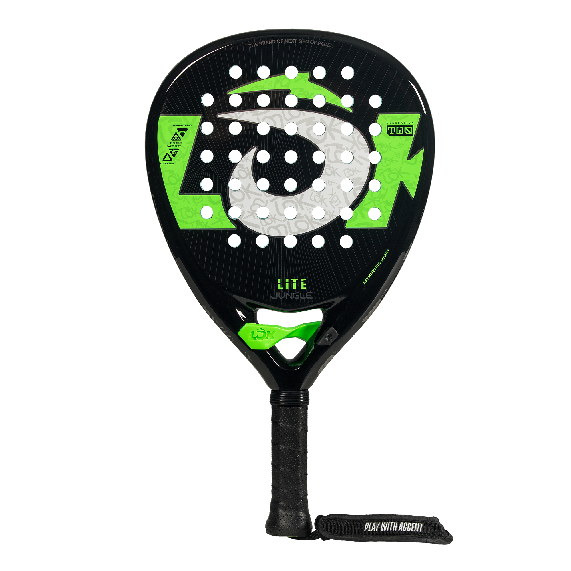 LOK Jungle Lite padel racket
