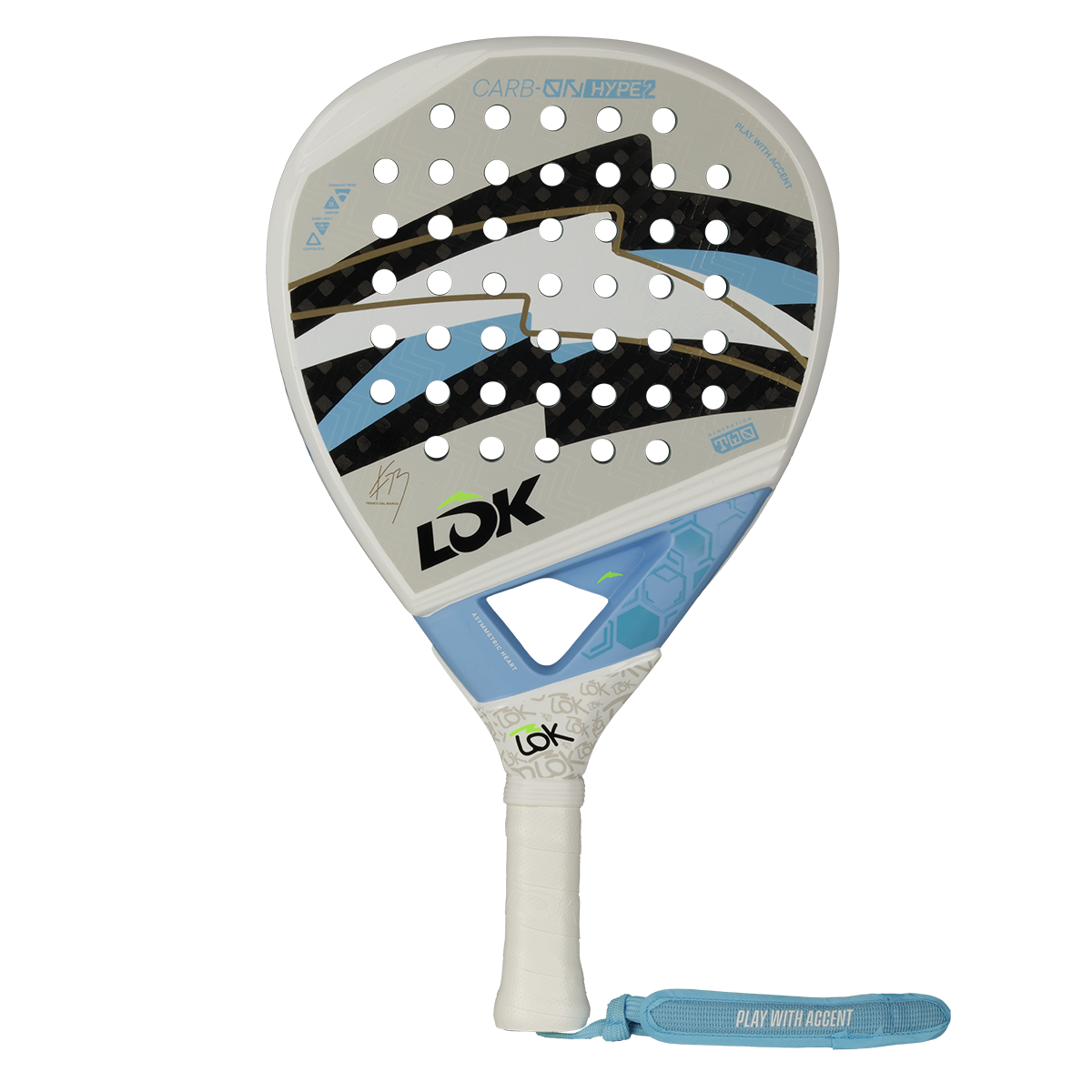 LOK Carbon FDB Gen 2 padel racket