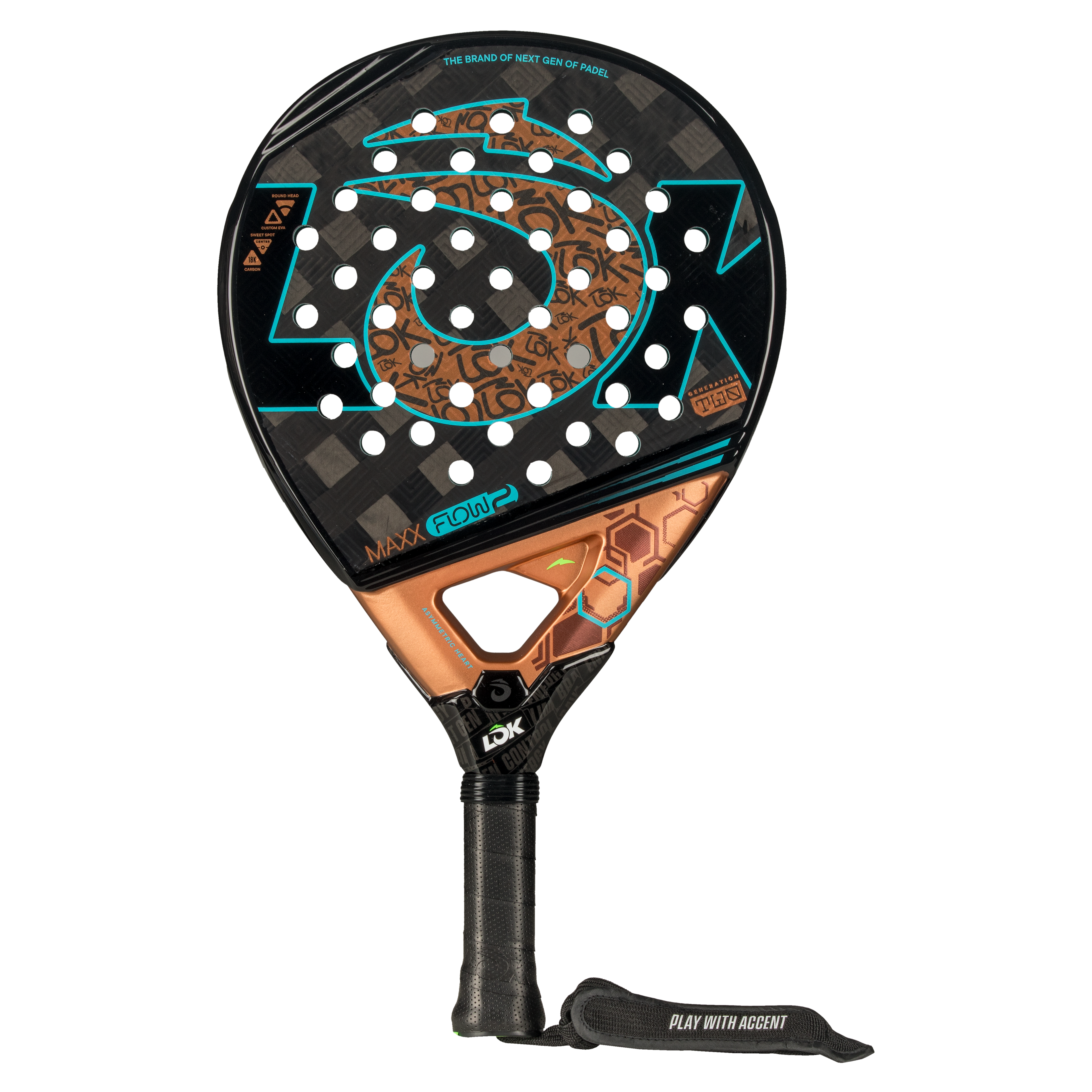 LOK Maxx Flow Gen 2 padel racket