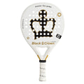 Black Crown Piton White padel racket