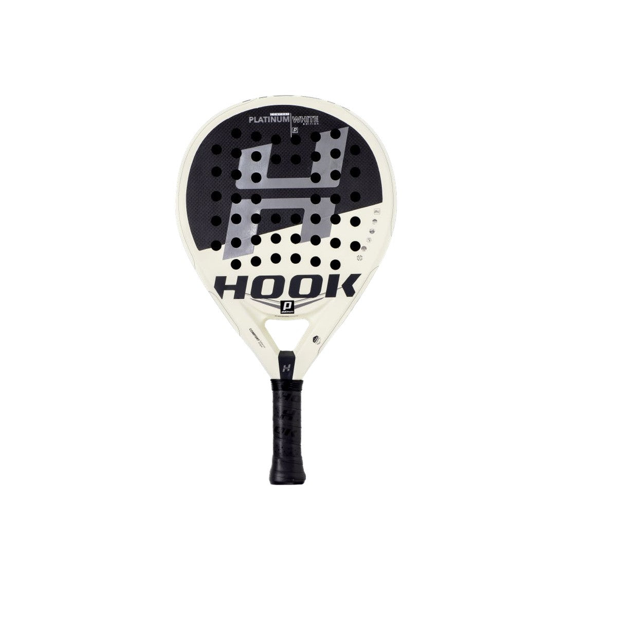 Hook Platinum White padel racket