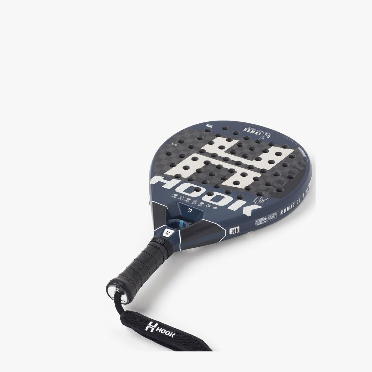 Hook RBMAT Total Control padel racket angle