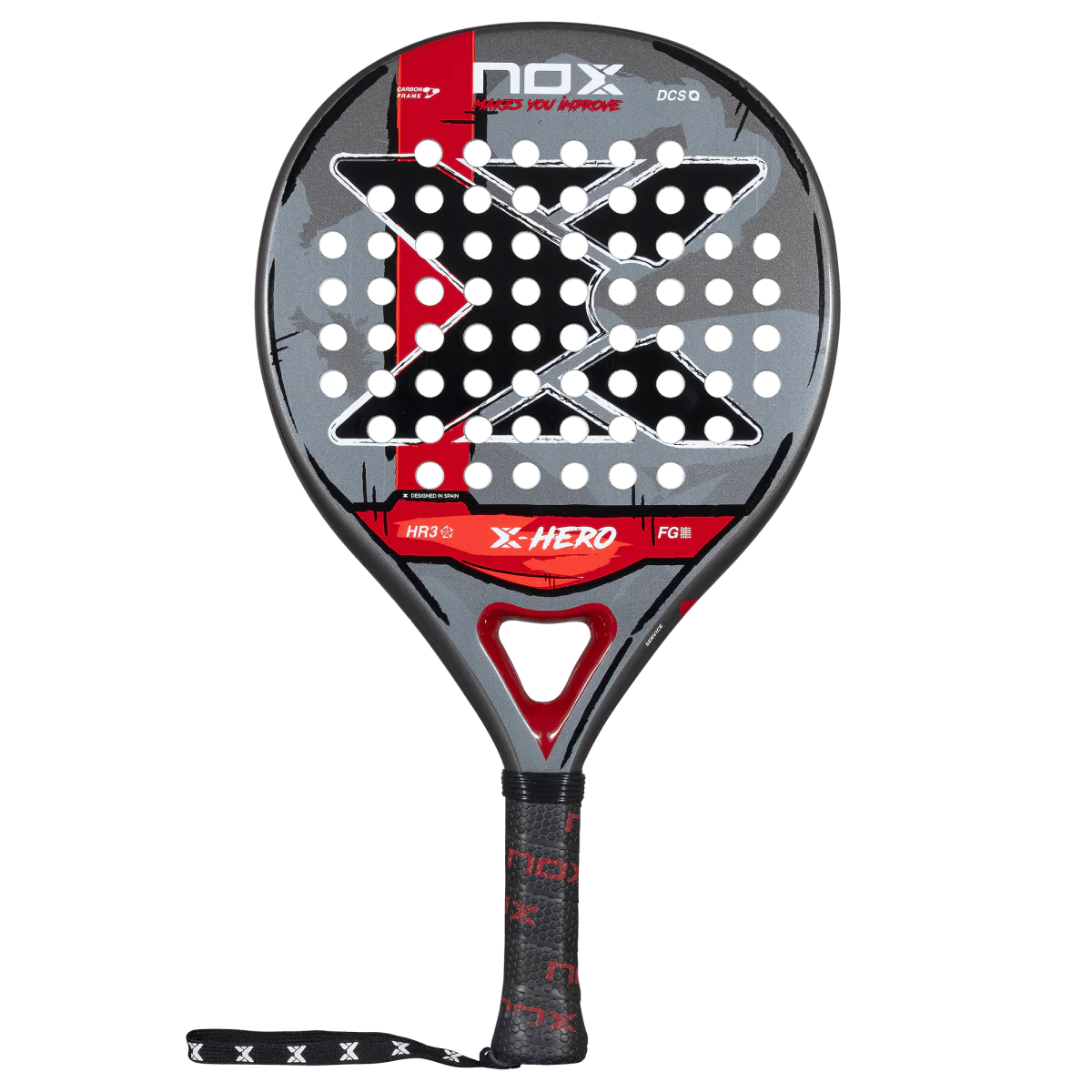 NOX X-Hero Red padel racket