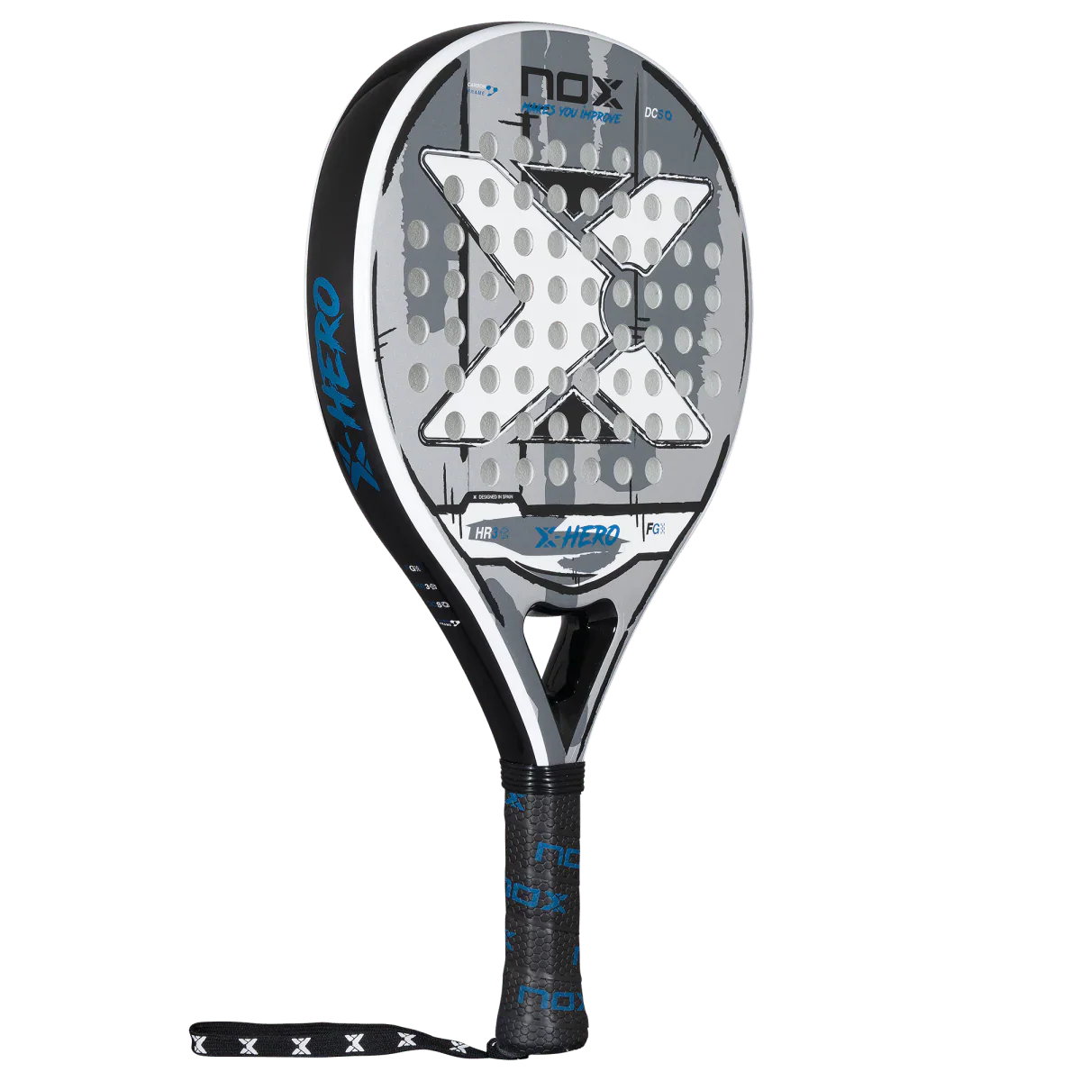 NOX X-Hero White padel racket